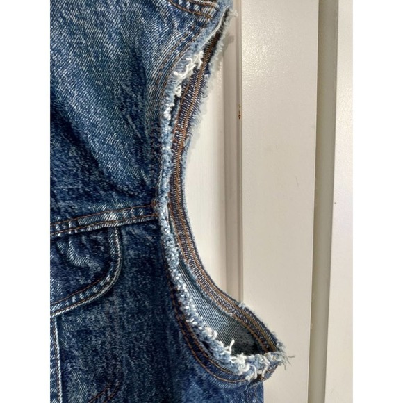 LEE Vintage Denim Vest woman large 14 - Picture 5 of 7